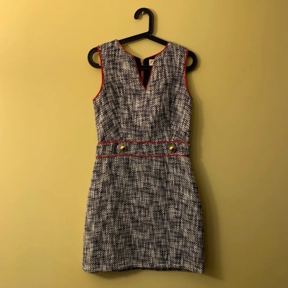 Sail To Sable Dress Tweed Dress Preppy Dress NWT ✨ - Picture 2 of 5